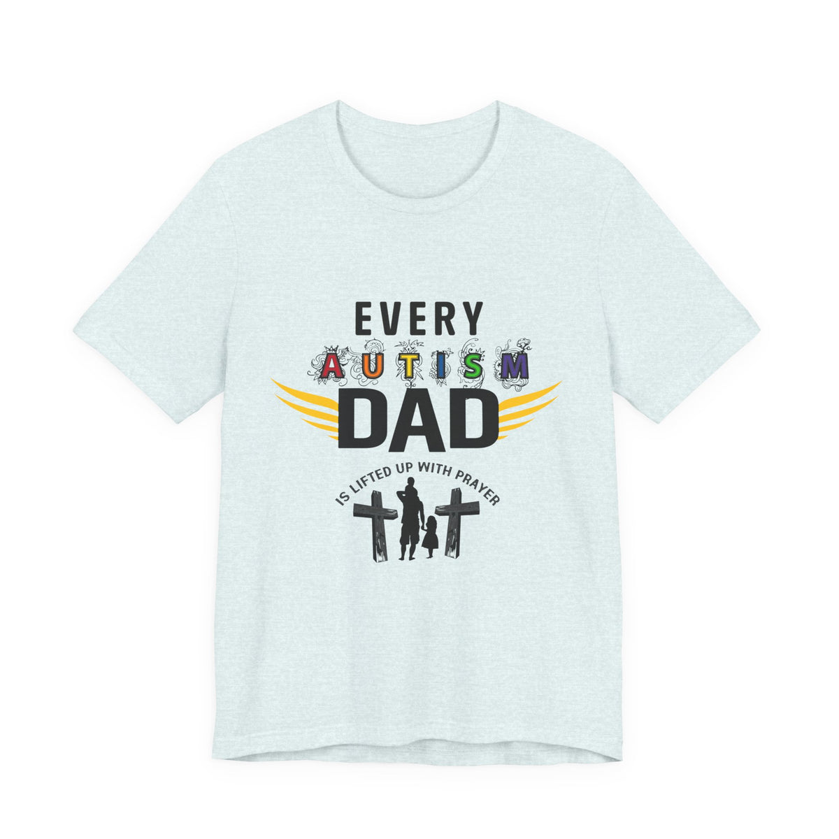 Every Autism Dad T-Shirt — Father & Child Autism Awareness Tee