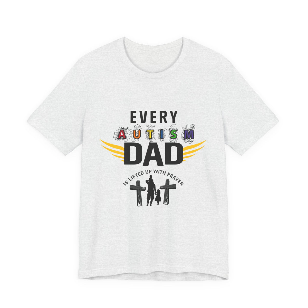 Every Autism Dad T-Shirt — Father & Child Autism Awareness Tee