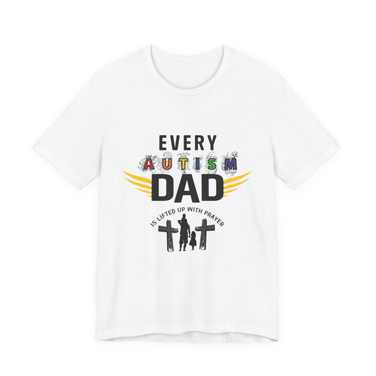 Every Autism Dad T-Shirt — Father & Child Autism Awareness Tee