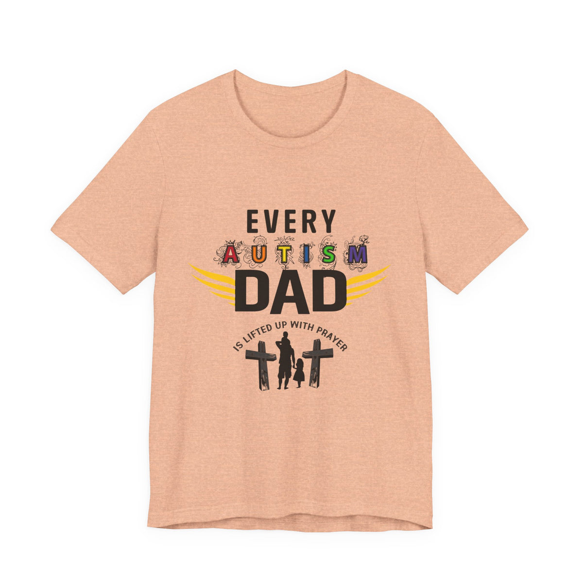 Every Autism Dad T-Shirt — Father & Child Autism Awareness Tee