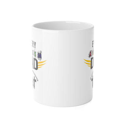 Autism Dad Mug | Every Autism Dad Is Lifted Up With Prayer