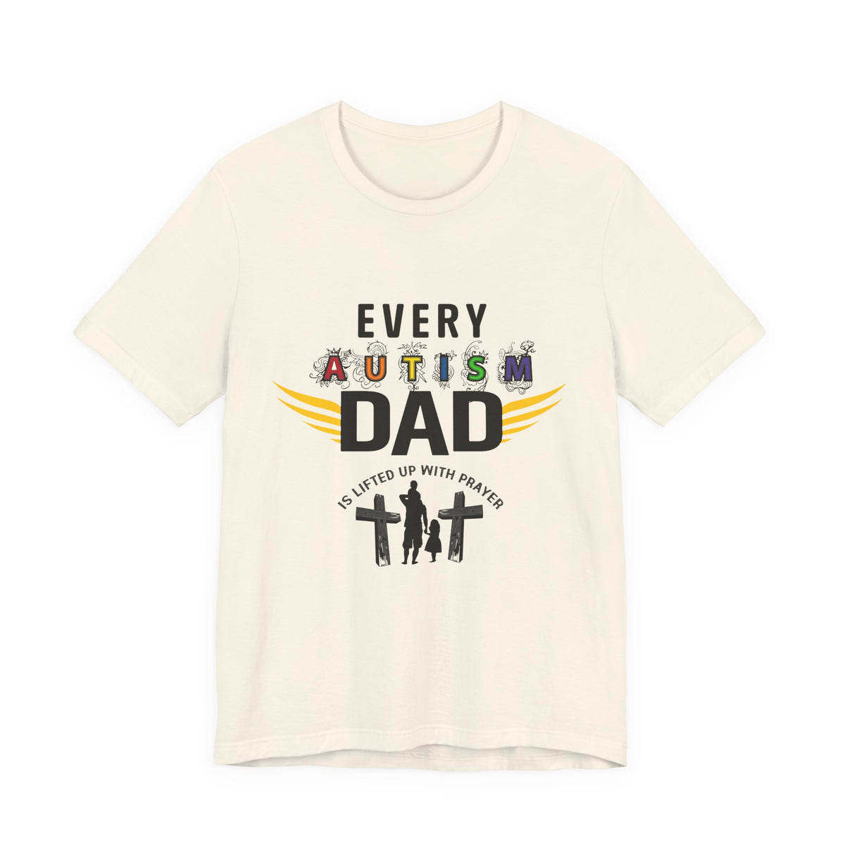 Every Autism Dad T-Shirt — Father & Child Autism Awareness Tee