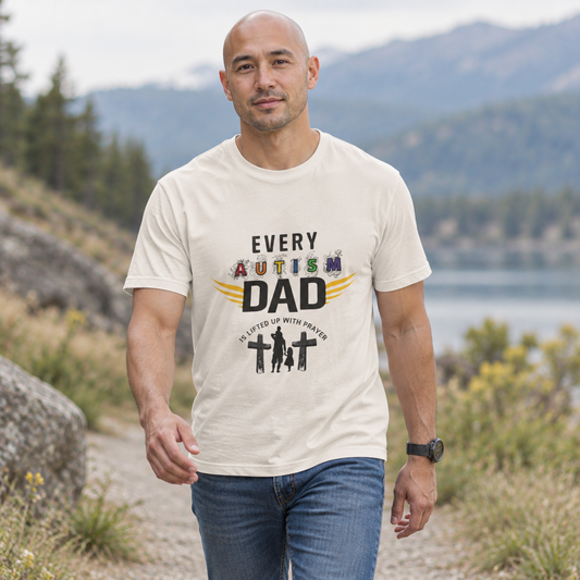 Every Autism Dad T-Shirt — Father & Child Autism Awareness Tee