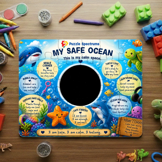 My Safe Ocean Personalized Puzzle